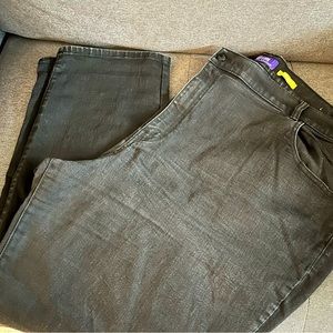 Catherines Right Fit Black Jeans